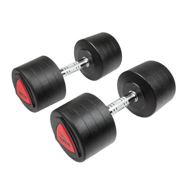 Hammer - PU Dumbbell - PRO - per paar - 2x 32.5kg - PU