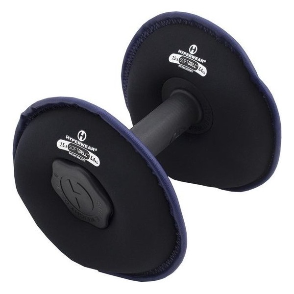 Hyperwear SoftBell Dumbbell - 7 kg indigo