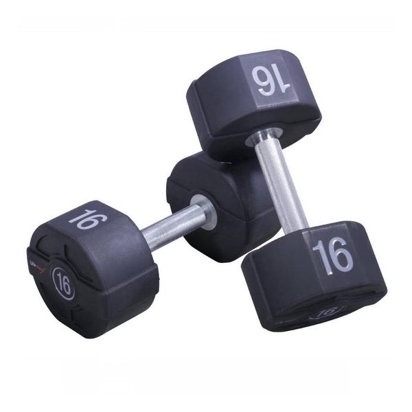 PU dumbbellset (2 stuks/set) - 46kg