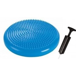 RS Sports Balanskussen - Balance board 33 cm - incl pomp - blauw