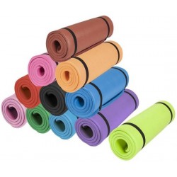 Gorilla Sports Yogamat Deluxe(190 x 100 x 1,5 cm) zwart