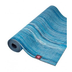 eKO Lite Yogamat Dresden Blue marbled (180 x 61 x 0,4 cm)