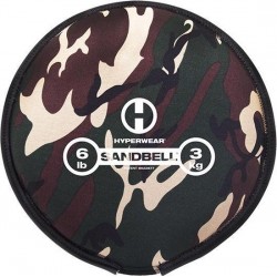 Hyperwear Camo SandBell 3 kg