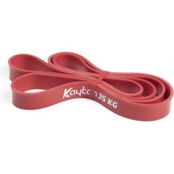 Kaytan Sports - Resistance band 35 kg - Elastische weerstandsband - Fitness elastiek - Rood