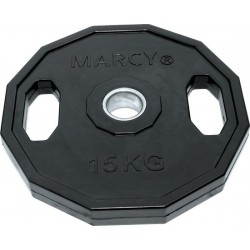 Tunturi Olympische Halterschijf - Halter gewichten - 1x 15 kg - 50mm - Rubber