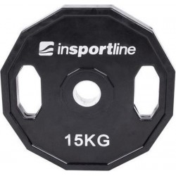 Olympische Halterschijf 50 mm - Insportline - Ruberton 15 kg