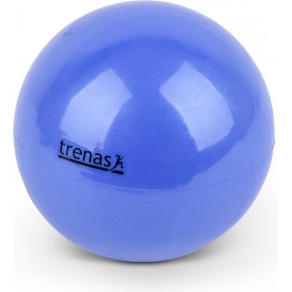 TRENAS|Fitness|  Gewichtsbal | Blauw | 2 kg | Yoga Bal | Ø 13 cm | Yoga Toningbal