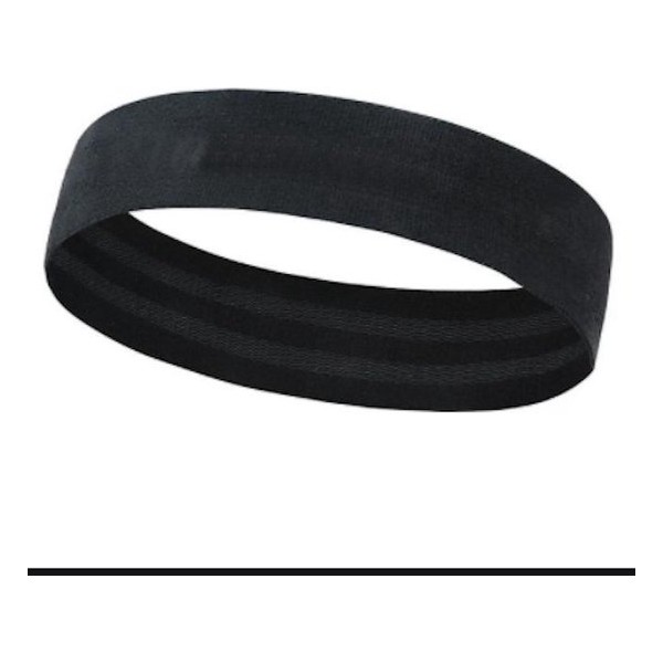 Sport weerstand band, elastieke weerstands band, fitnessband, zwart L