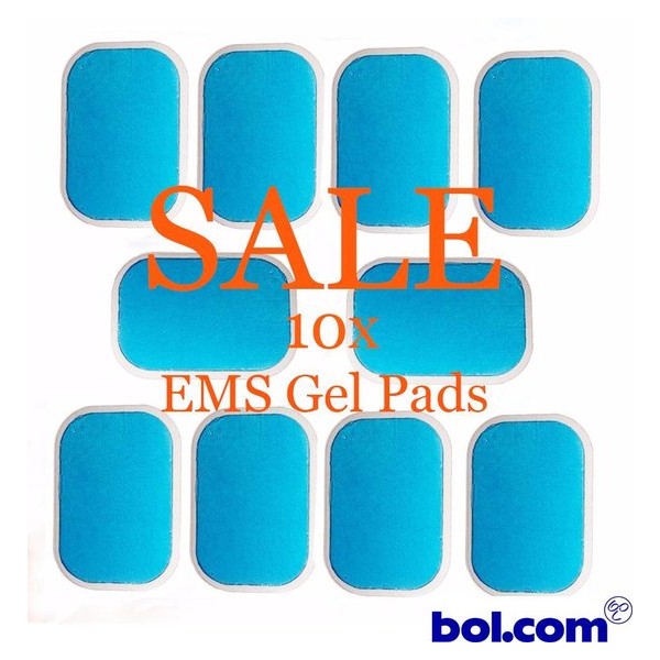 10x Gel Pads EMS Trainer