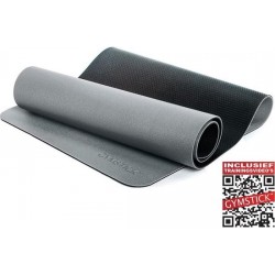 Gymstick Pro Yoga Mat - Met Online Trainingsvideo's - Grijs