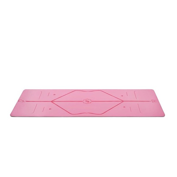 Liforme Travel Yoga mat - roze - Incl. Yogatas (2MM - 1,6 kilo)