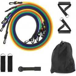 Fitnessbanden / Weerstandskabel - Fitness Elastiek Set - Resistance Power Band Tube