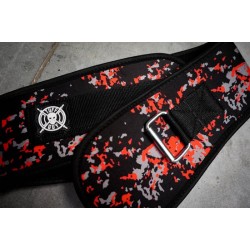 Tuff Guy - Red Digital Camo Nylon Lifting Belt - Gewichthef Riem - Geschikt voor Fitness en CrossFit - Medium