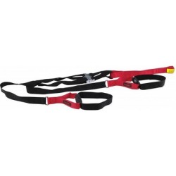 Care Fitness - Suspension Trainer 200 Cm Zwart/rood