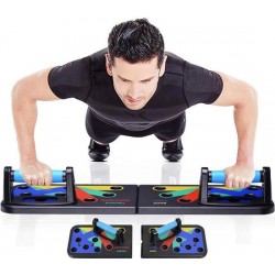 Push up bord - 9 in 1 full body - Opdruksteunen - Opdruksteun - Fitness - Fitnessmaterialen - Bodybuilding - Thuis sporten