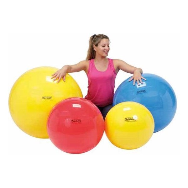 Gymnic Classic 75 - Zitbal en fitnessbal - Geel - Ø 75 cm