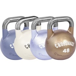 Competitie kettlebell 34kg, rood en zwart