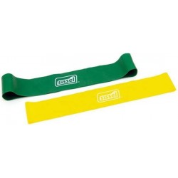 SISSEL® gymnastiek banden - set van 2 stuks (groen en geel)