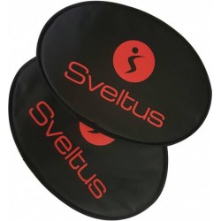 Sveltus Trainingsdiscs Polyester Zwart 2 Stuks