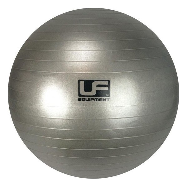 Urban Fitness Fitnessbal 75 Cm Pvc Zilver