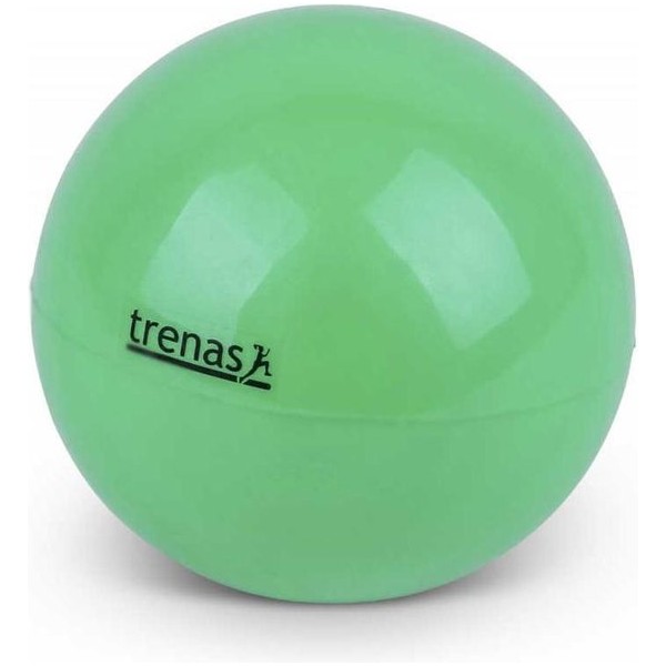 Trenas Gewichtsbal - Yoga Toningbal - Yoga bal - 1 kg - diameter 11,5 cm - Groen - niet stuiterend