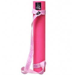 Yoga-Set Carry rose Fitnessmat YOGISTAR