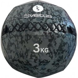 Sveltus Wallball Camouflage 3 Kg Zwart