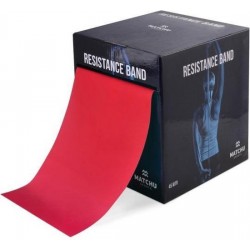 Matchu - Oefenband Weerstandsband - Rood - 45.5 m