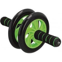 Dunlop Buikspierwiel 16,5 Cm Pvc/foam Zwart/groen 2-delig