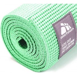 Premium Yoga Mat PVC Meteorsport 180x60x05cm Kleur Celadon