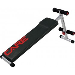 Care Fitness Sit-uptrainer Abdo Gym 125 X 36 X 14 Cm Staal Zwart