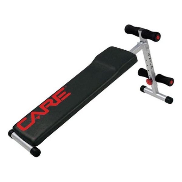 Care Fitness Sit-uptrainer Abdo Gym 125 X 36 X 14 Cm Staal Zwart