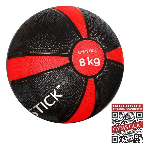 Gymstick Medicine bal- 8 kg - Met trainingsvideo's