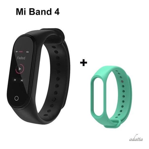 Xiaomi Mi Band 4 activity tracker + Adatta bandje - Cyaan