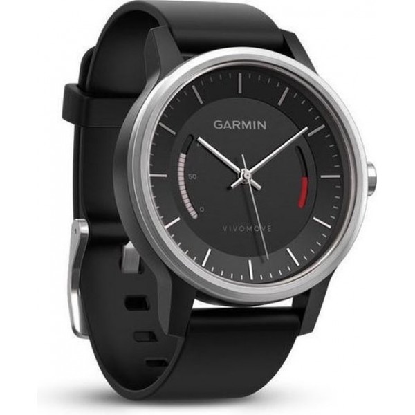 Garmin vivomove Sport zwart met sportarmband