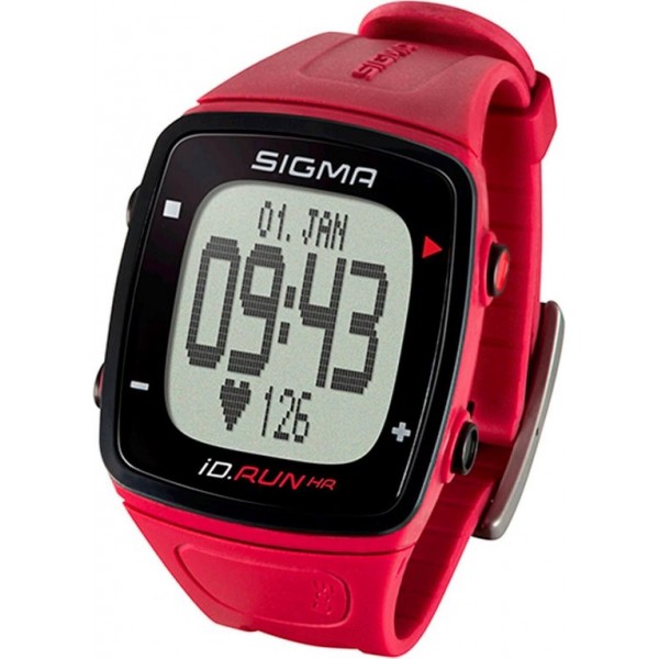 SIGMA SPORT ID.Run HR Hartslagmeter, red