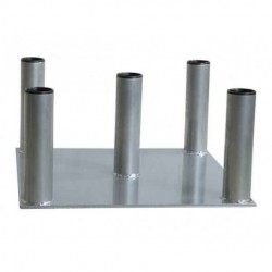 Opbergsysteem - Lifemaxx LMX1025.50 Bar Holder - 5 stuks - 50 mm