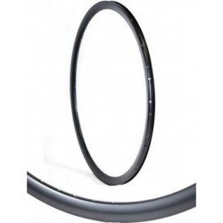 velg hoog Dutck Black 28 inch 36G aluminium zwart