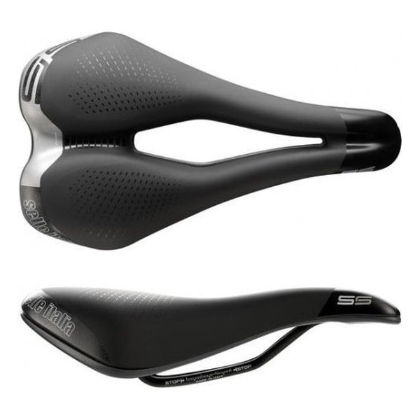 Selle Italia zadel S5 Superflow L carbon zwart L3