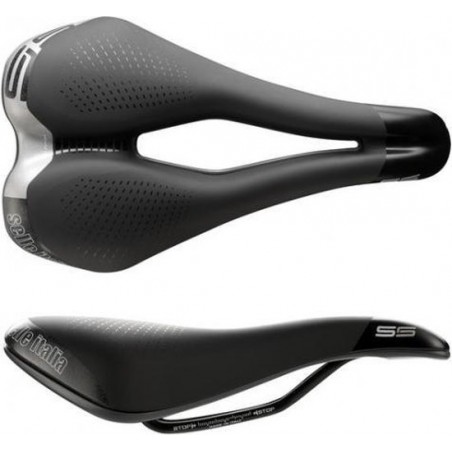 Selle Italia zadel S5 Superflow L carbon zwart L3