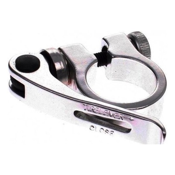 Ergotec Zadelpenklem Scq-050 Met Snelspanner 34,9 Mm Zilver