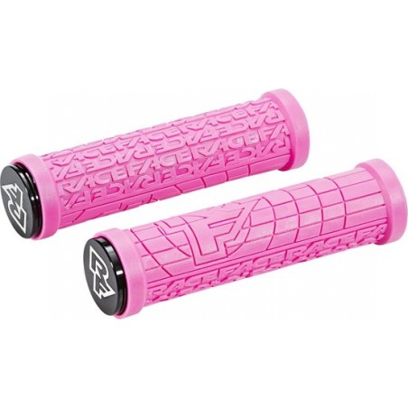 Race Face Grippler handvatten, magenta Diameter 33mm