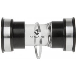 M-wave Bottom Bracket Bsa 86,5/92 X 41 Mm Zwart/transparant