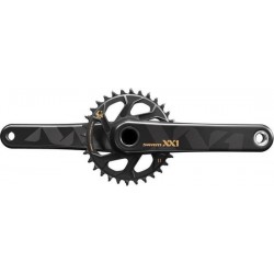 Crankstel xx1 eagle gxp 170 goud direct mount 32t - ZWART