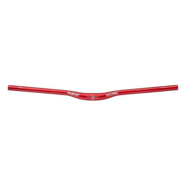 KCNC Rampant Riser Stuur Ø31,8mm 15mm, red Stuurbreedte 710mm