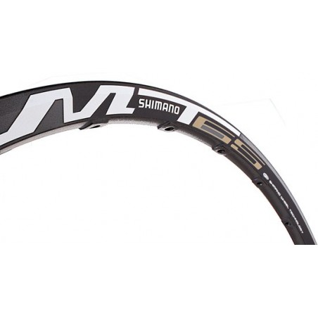 Shimano Velg Wh-mt65 26 Inch Doortrapper 24 Gaats Zwart