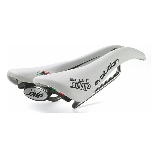 Selle SMP Pro Evolution - Fietszadel - Wit