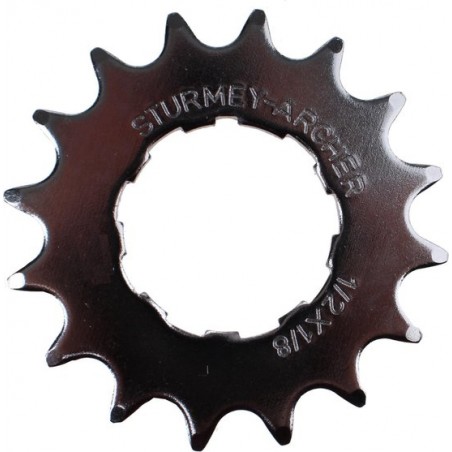 Sturmey Archer Cassette Tandwiel Fixed S3x 17t Plat Zilver