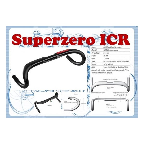 DEDA Stuurbocht Superzero ICR alloy team 40 cm ( B-B )