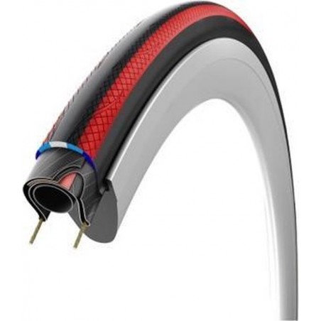 Vittoria Rubino-pro - Vouwband - Graphene - 25-622(700x25c) - Zwart/Rood